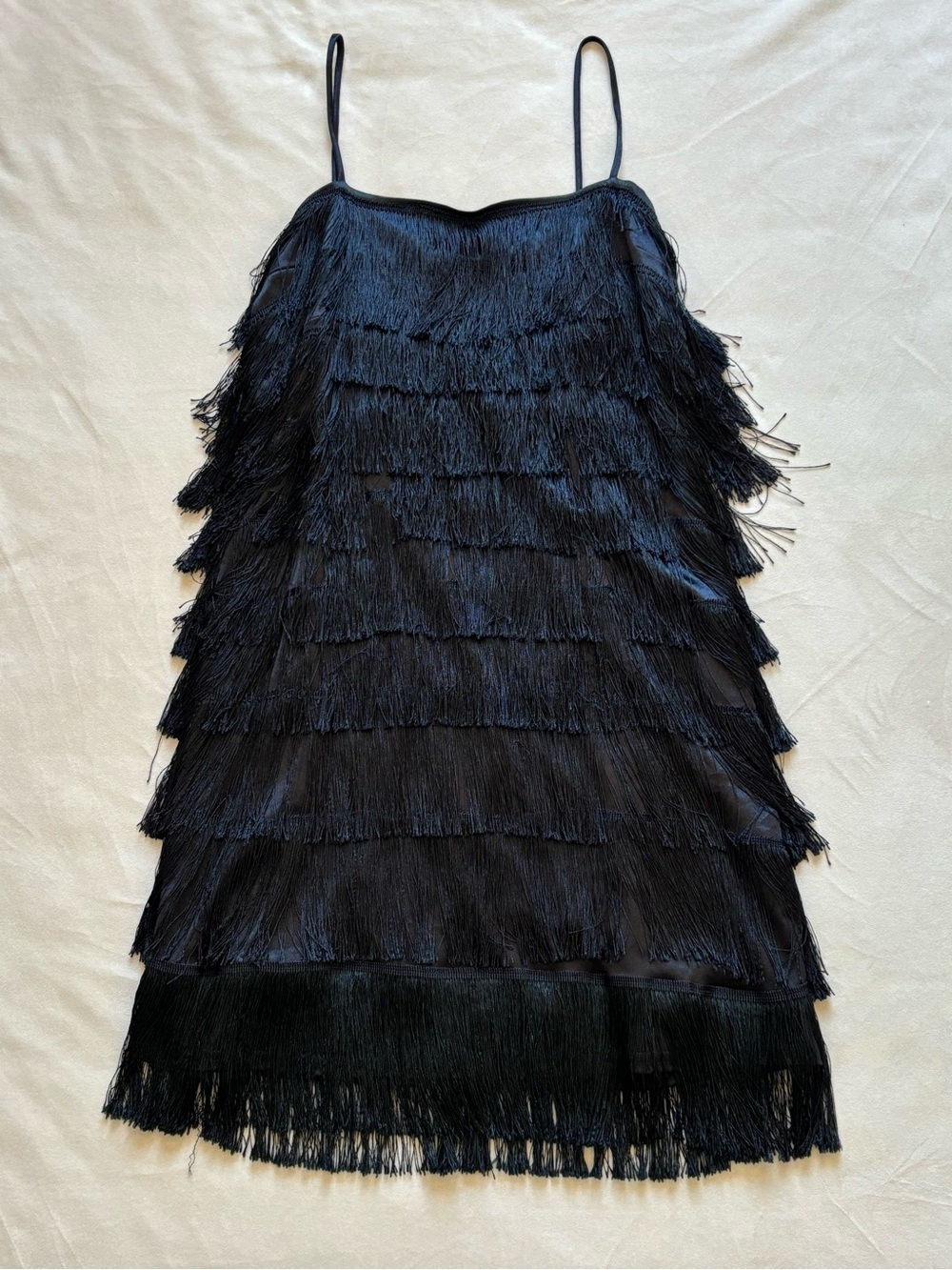 Y2K Fringe Party Dress
